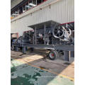 Mobile trailer type Stone Jaw Crusher crushing plant